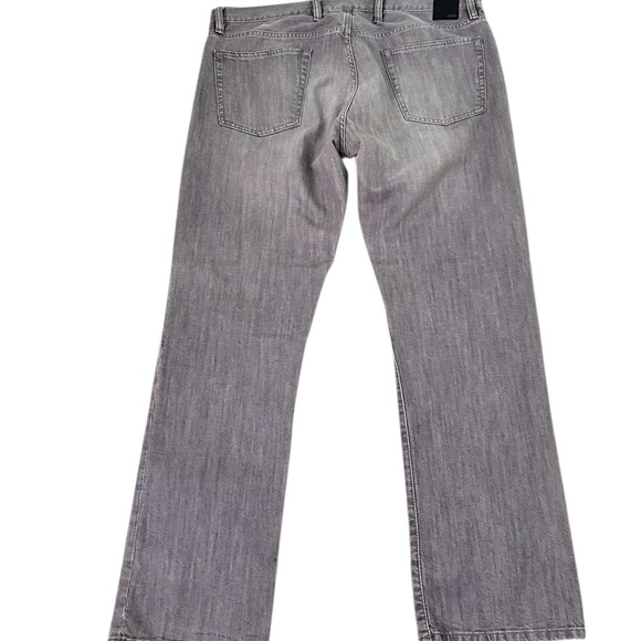 Men’s GAP 1969 Classic light Gray Straight denim Jeans stretch cotton 38 x 32 - Picture 2 of 8